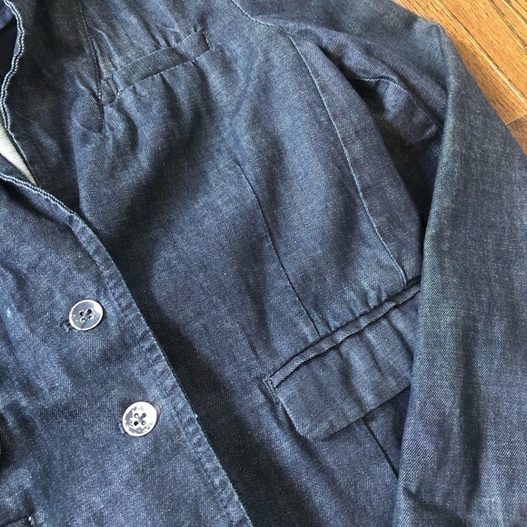 Anthropologie Navy Blazer - Picture 6 of 15